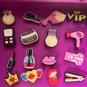 Makeup Crocs Charms